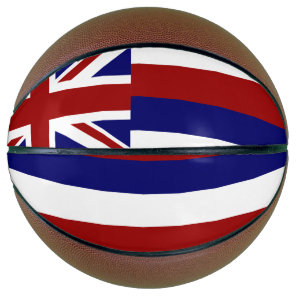 Hawaii flag basketball