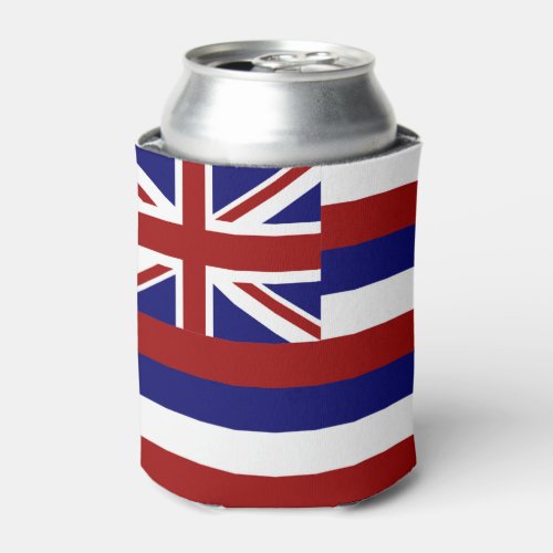 Hawaii flag can cooler