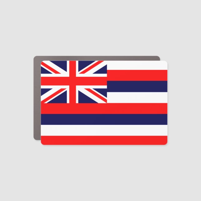 HAWAII Flag - Car Magnet (Front)