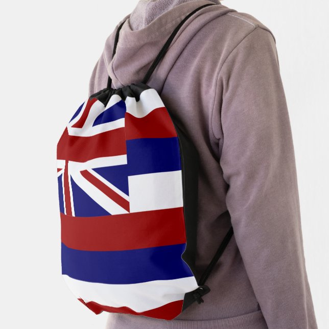 Hawaii flag drawstring bag (Insitu)
