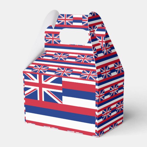 Hawaii Flag Favor Boxes