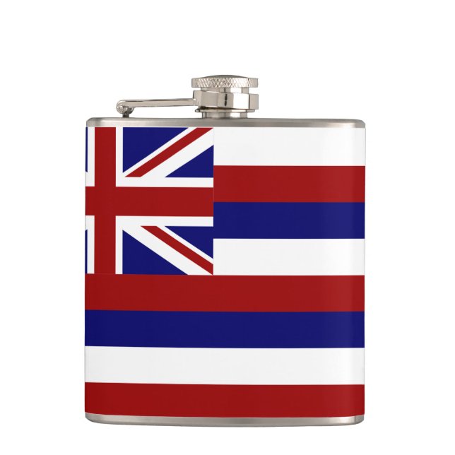 Hawaii flag flask (Front)