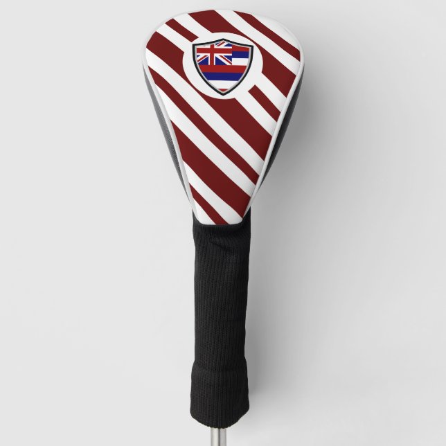 Hawaii flag golf head cover (Front)