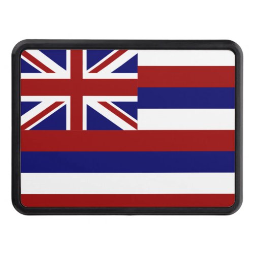 Hawaii flag hitch cover
