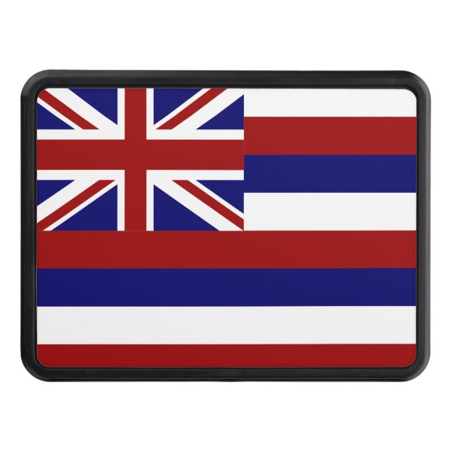 Hawaii flag hitch cover (Front)