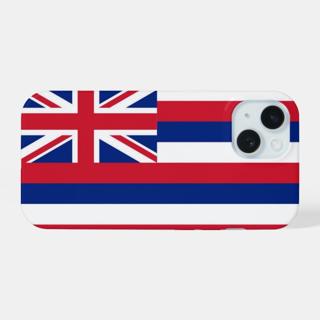 Hawaii flag iphone case (Back Horizontal)