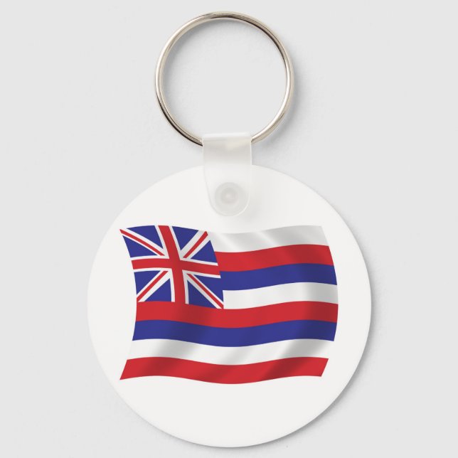 Hawaii Flag Keychain (Front)