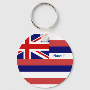 Hawaii Flag Keychain