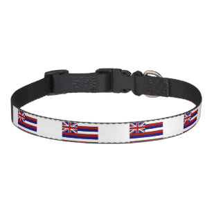 Hawaii flag pet collar