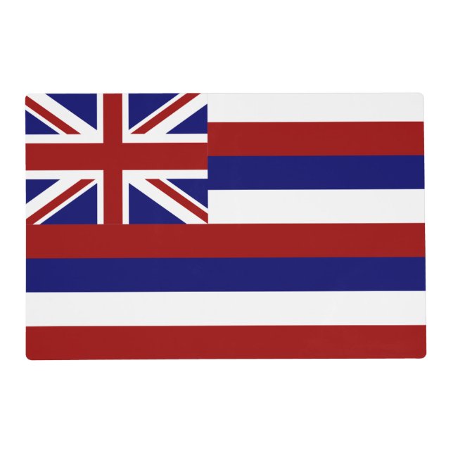 Hawaii flag placemat (Front)