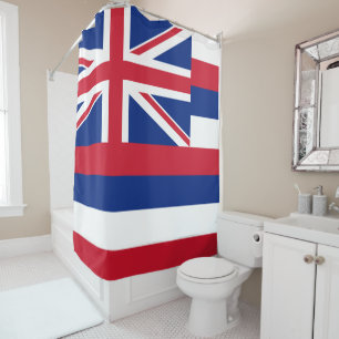 Hawaii Flag Shower Curtain