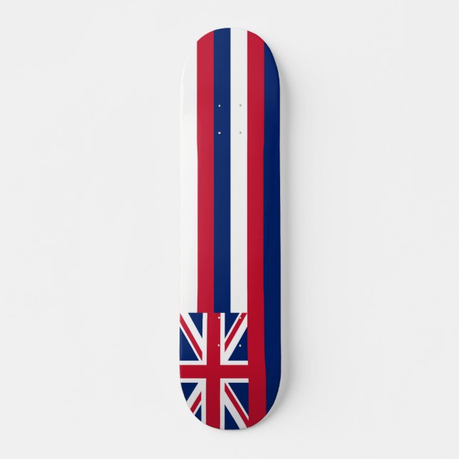 Hawai'i Flag Skateboard (Front)