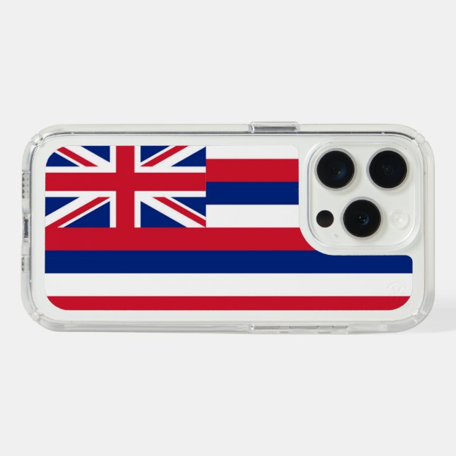 Hawaii flag speck iPhone case (Horz (White Titanium))