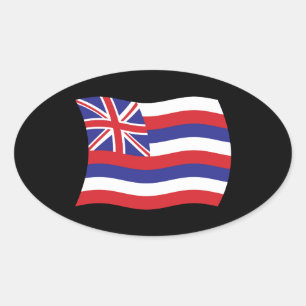 Hawaii Flag Sticker