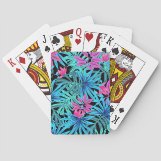 Hawaii Floral Print Playing Cards