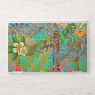 Hawaii Flower Hula Vintage Floral Graphic HP Laptop Skin