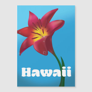 Hawaii Flower Travel print