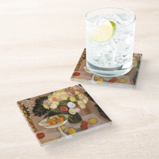 Hawaii Flowers Glass Coaster