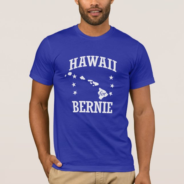 HAWAII FOR BERNIE SANDERS T-Shirt (Front)