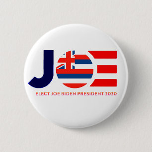 Hawaii for Joe 2020 Button