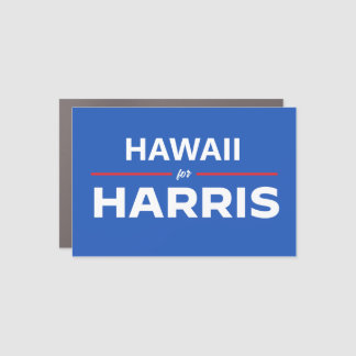 Hawaii for Kamala Harris Car Magnet