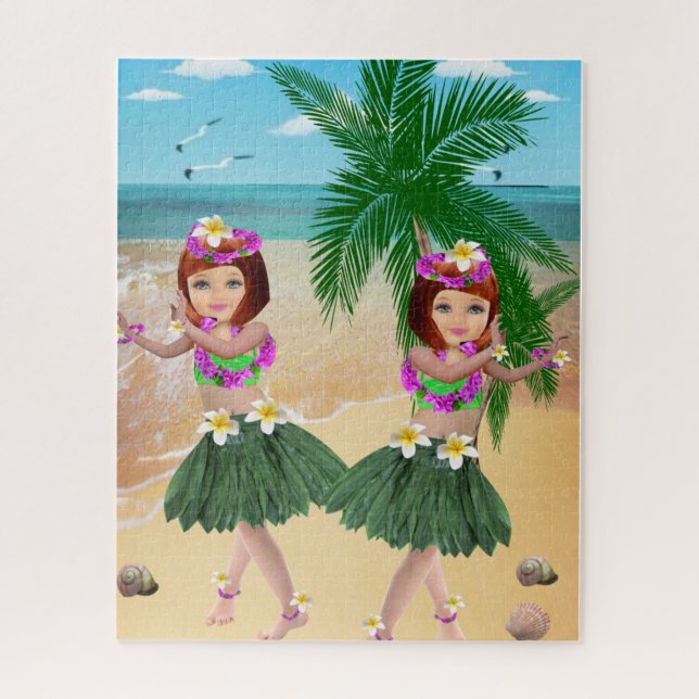 Hawaii Girls Puzzles (Vertical)