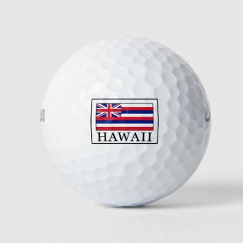 Hawaii Golf Balls by KellyMagovern at Zazzle