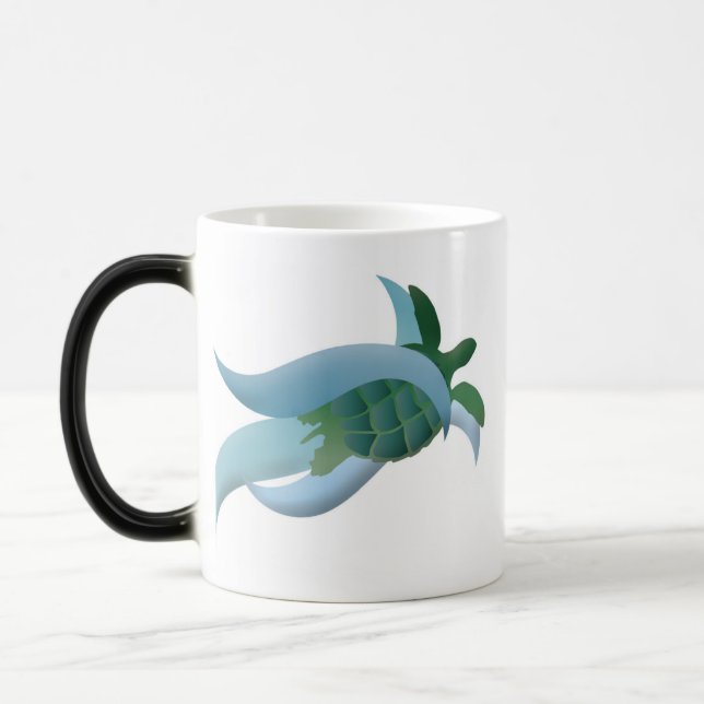 Hawaii Green Sea Turtle Color Morph Mug (Left)