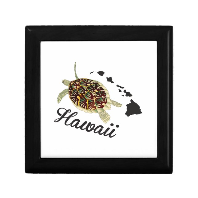 Hawaii Green Sea Turtle Gift Box (Front)