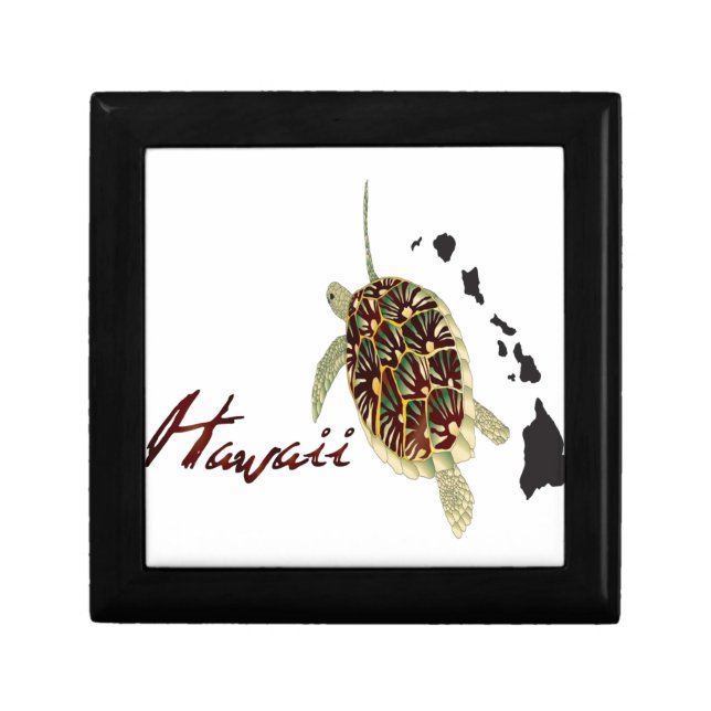 Hawaii Green Sea Turtle Gift Box (Front)