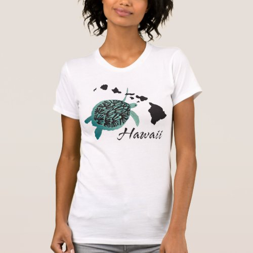 Hawaii Green Sea Turtle T_Shirt