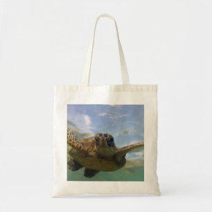 Hawaii Green Sea Turtle Tote Bag