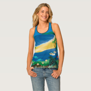 Hawaii Hanauma Bay Oahu Tank Top