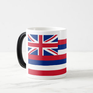 Hawaii, Hawaiian Aloha Paradise State Flag Color Morph Mug