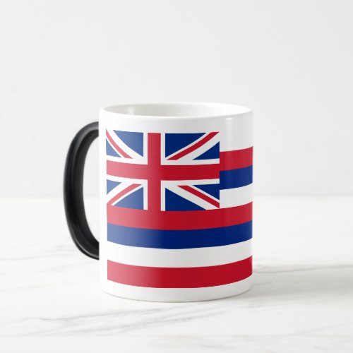 Hawaii Hawaiian Aloha Paradise State Flag Magic Mug