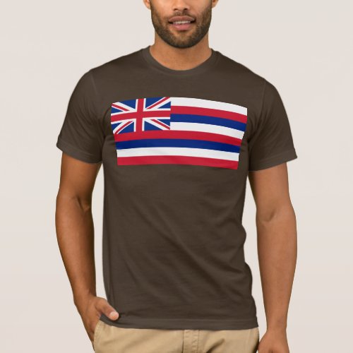 Hawaii Hawaiian Aloha Paradise State Flag T_Shirt
