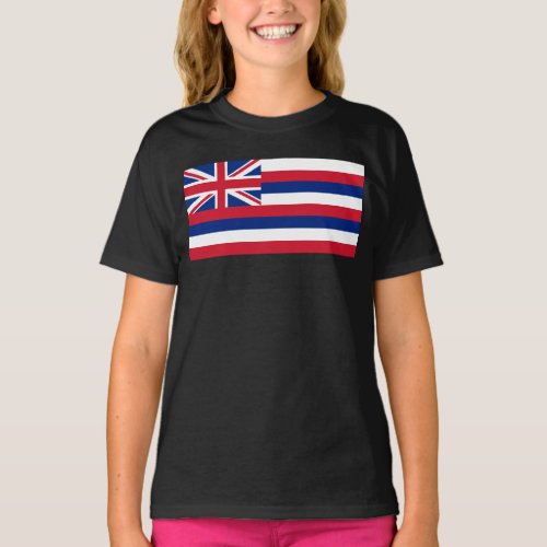 Hawaii Hawaiian Aloha Paradise State Flag T_Shirt