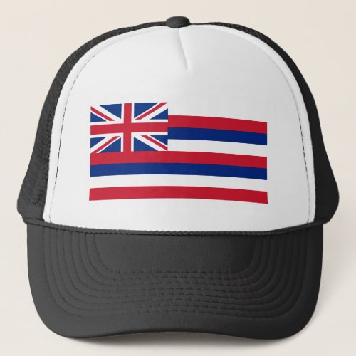 Hawaii Hawaiian Aloha Paradise State Flag Trucker Hat