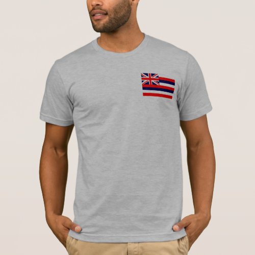 HAWAII  HAWAIIAN FLAG T_Shirt