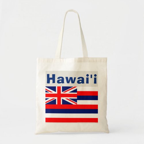 Hawaii Hawaiian Flag Tote Bag