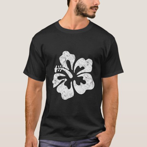 Hawaii Hibiscus Flower Hawaiian T_Shirt