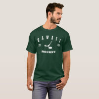 Hawaii Hockey Retro Logo T-Shirt
