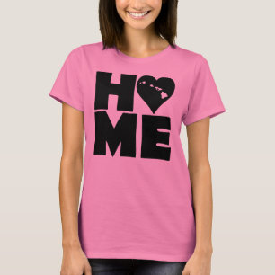 Hawaii Home Heart State Tees T-Shirt