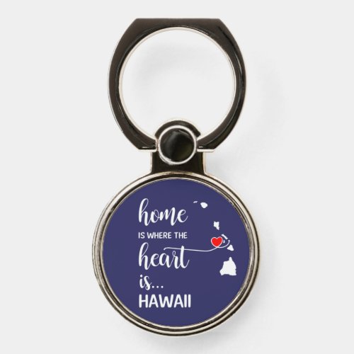 Hawaii home is where the heart is phone ring stand