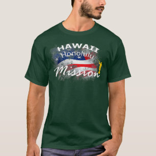 Hawaii Honolulu Mormon LDS Mission Missionary T-Shirt