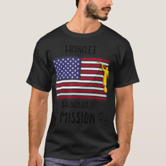 Hawaii Honolulu Mormon LDS Mission Missionary T-Shirt