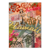 Hawaii Hula Travel Flower Vintage (Front)