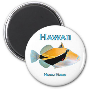Hawaii Humu Humu Fish Magnet