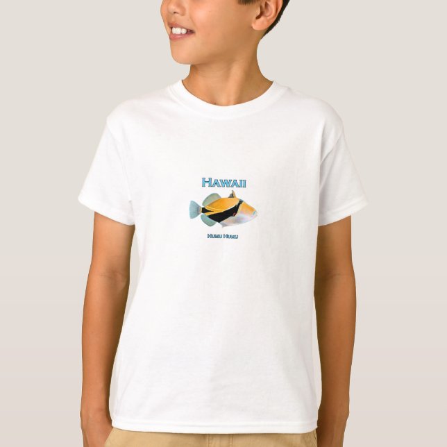 Hawaii Humu Humu Fish T-Shirt (Front)