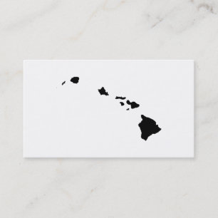Hawaii in Black and White Business Card